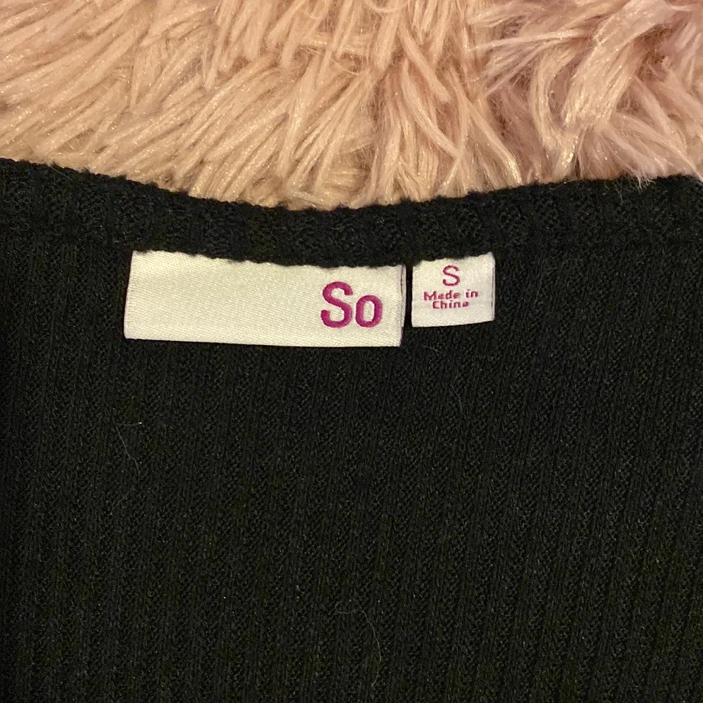Brand new black crop top